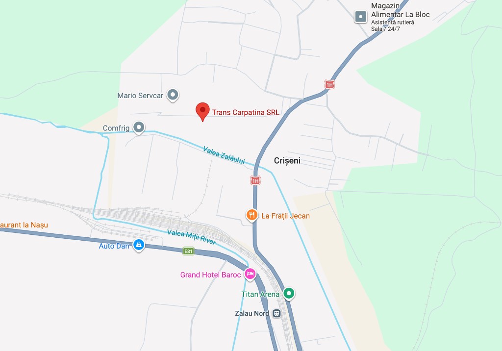 Locație Trans Carpatina – Crișeni, Sălaj